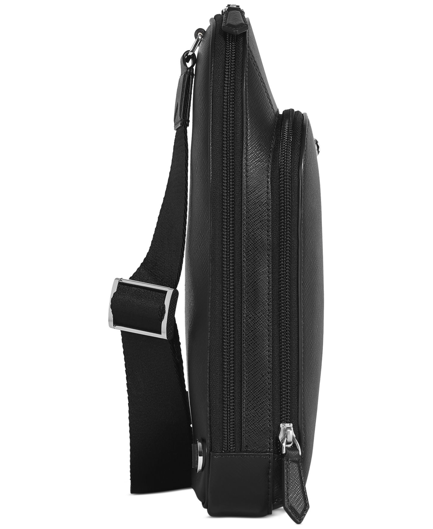 Мужская сумка Montblanc Sartorial Leather Sling — фото 4