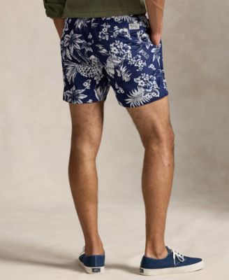 Men's 5.75-Inch Traveler Polo Bear Swim Trunks
