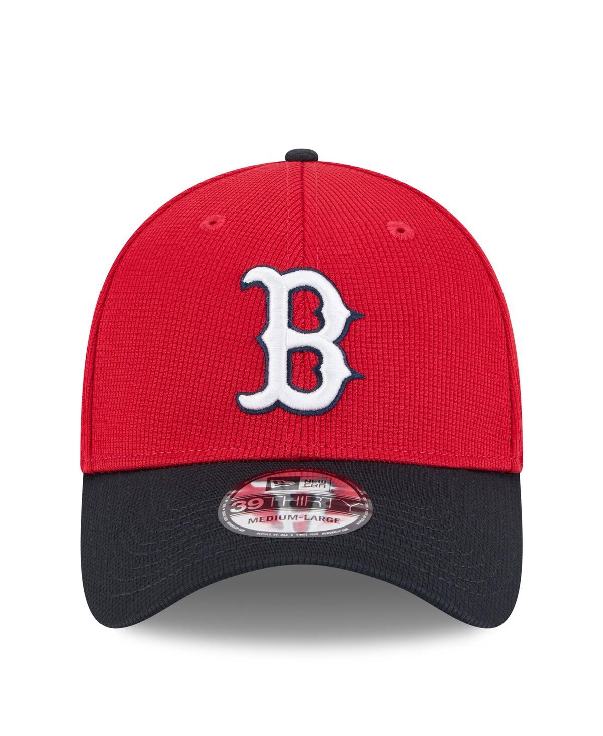 New Era Men's Red Boston Red Sox 2025 Spring Training 39thirty Flex Hat In Red