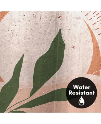 Boho Desert Water-Resistant Bath Curtain, 71x74