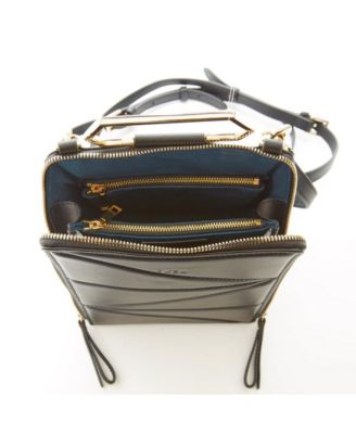 Black Leather Backpack Purse for Women Convertible Crossbody Bag, Classic Top Handle Handbag Stylish Quite Luxury Everyday Bag