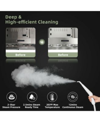 1000W Multifunction Portable Hand-held Steam Cleaner with 10 Accessories