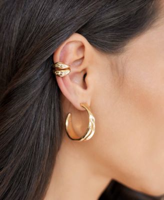 Liquid Lux Hoop Earrings