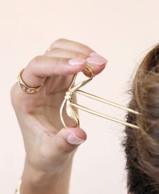 Bow Gold Tone Hair Pin