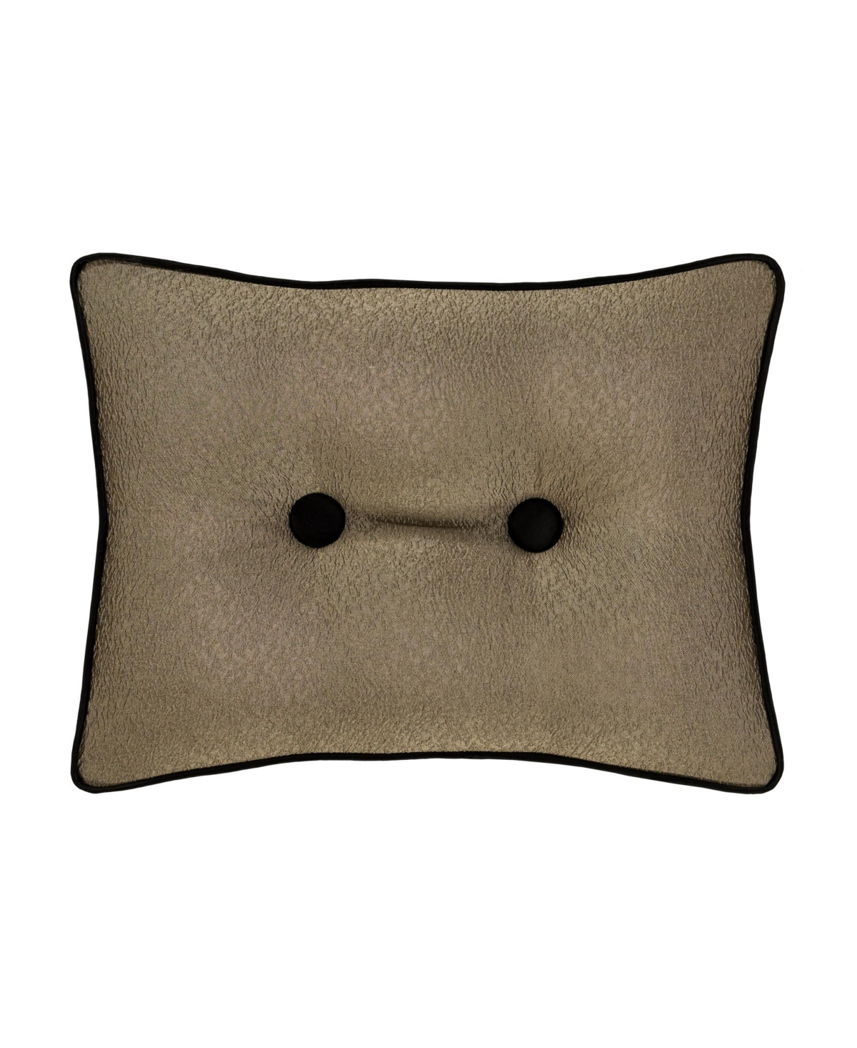 J Queen New York La Boheme Boudoir Decorative Pillow, 15" X 20" In Onyx