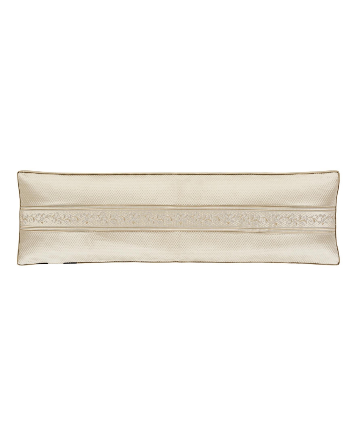 J Queen New York Sezanne Bolster Decorative Pillow, 15" X 52" In Champagne