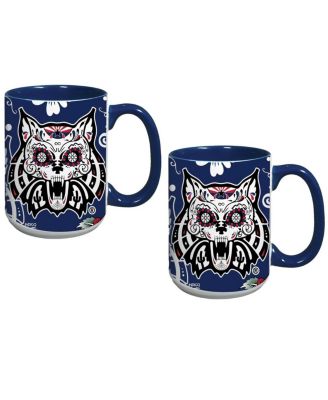 Indigo Falls - Arizona Wildcats Two-Pack Dia De Los Muertos Mug Set