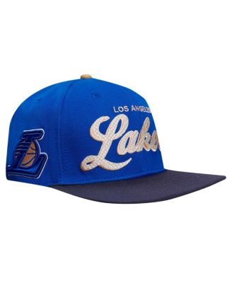 Pro Standard - Men's Blue/Navy Los Angeles Lakers Legacy Snapback Hat