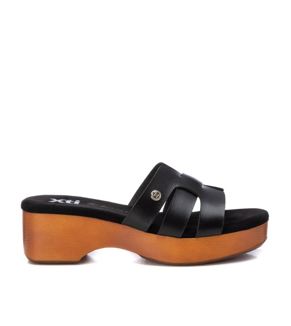 Women's Slip on Platform Sandals - Camel
