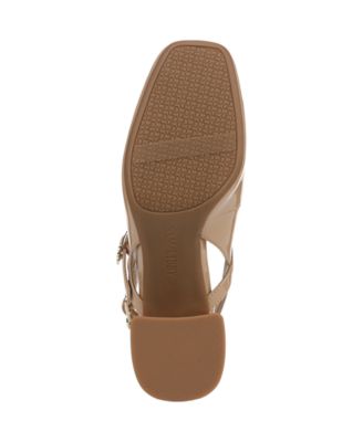 Women's Grace Block Heel Slingback Mary Jane Pumps