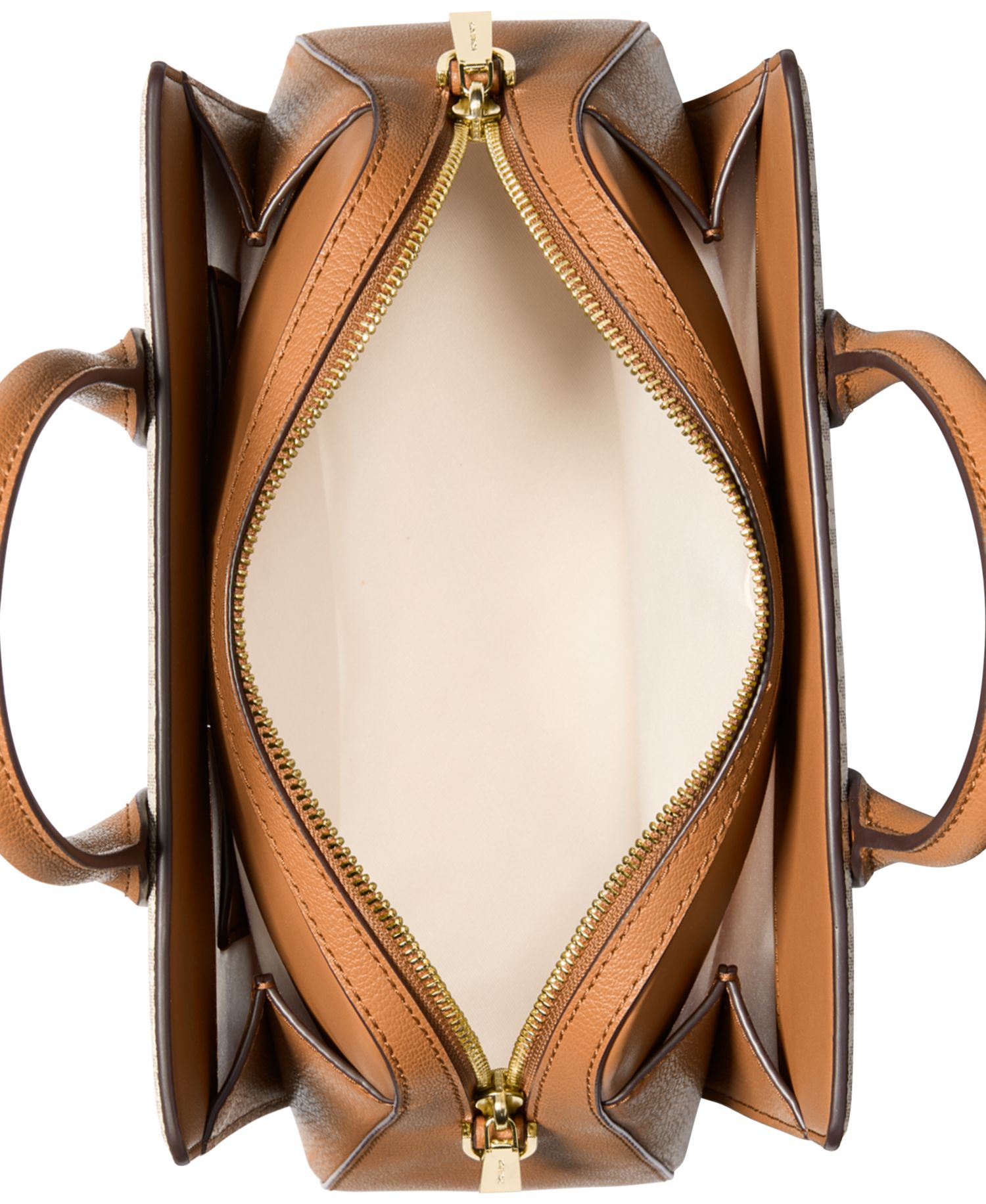 Michael Kors Laila Small Signature Logo Satchel Handbag