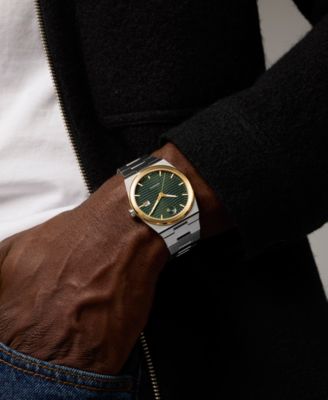 Men's Bold Quest Swiss Automatic Stainless-Steel Watch, 39mm