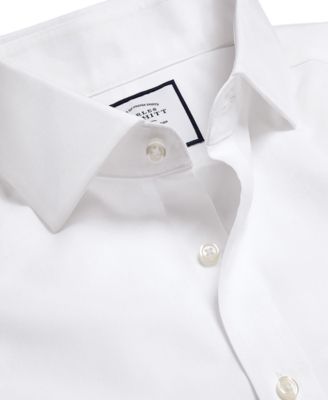 Men's Slim-Fit Twill Dress Shirt 