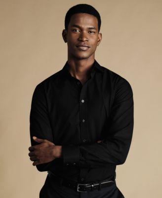 Charles Tyrwhitt - Men's Slim-Fit Poplin Dress Shirt