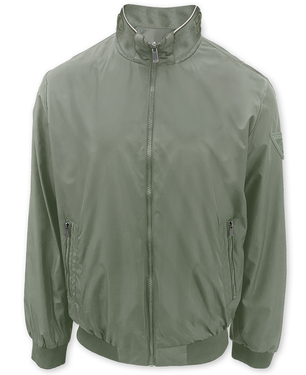 Point Zero High Density Nylon Windbreaker In Green