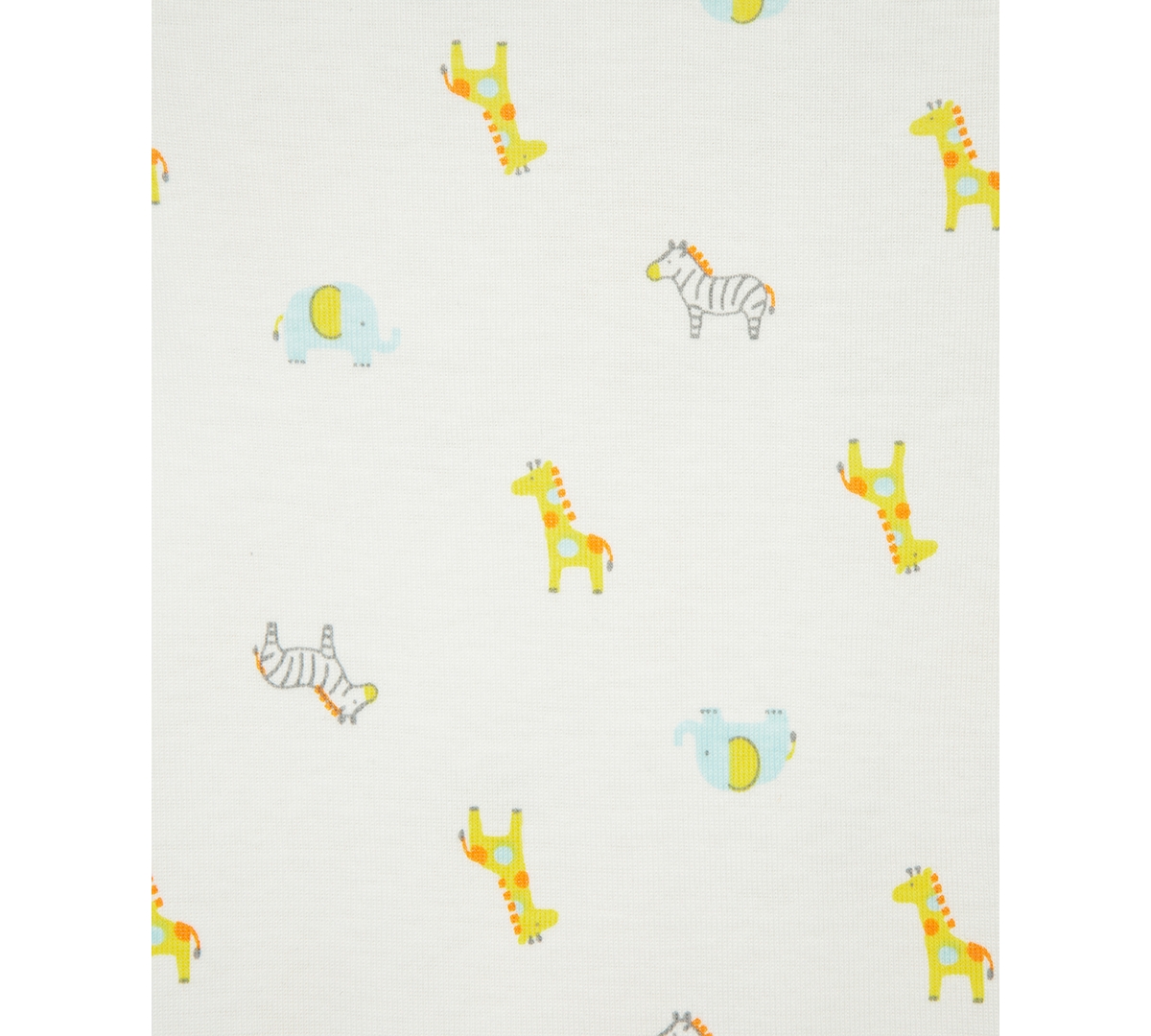 Little Me Baby Safari Short-Sleeve Cotton Bodysuits, Pack of 3