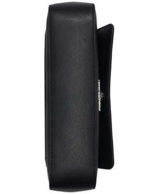 Monet Embroidered Leather Shoulder