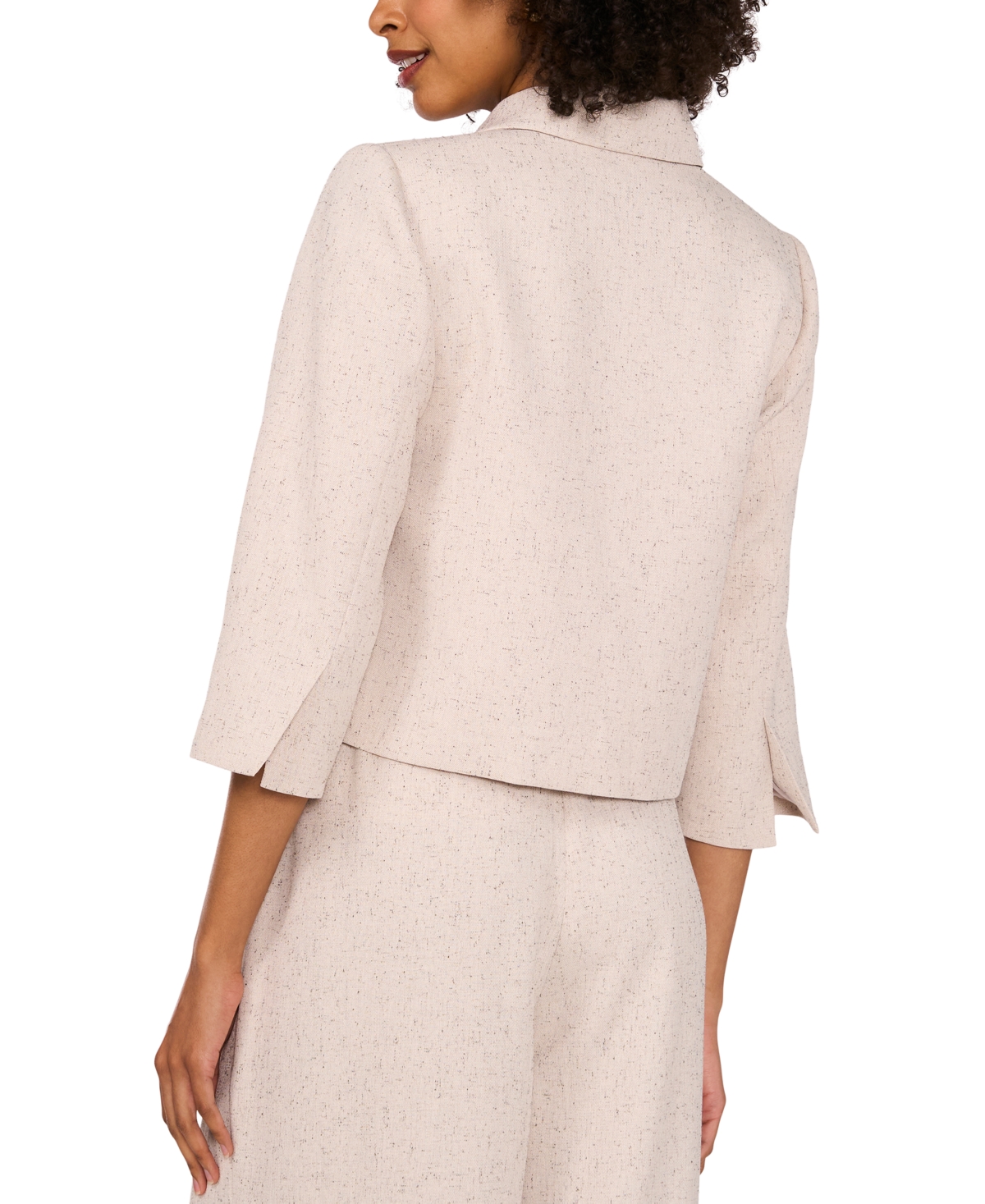 Vince Camuto Women's Button-front 3/4-sleeve Jacket In New Ivory