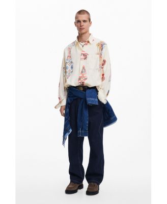 Men's Ethnic long-sleeve shirt