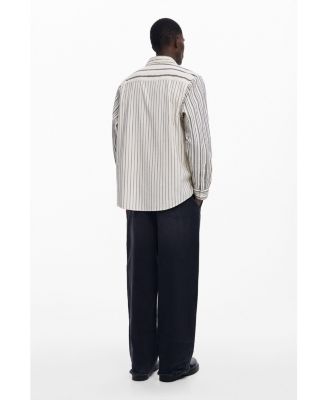 Men's Asymmetric striped shirt