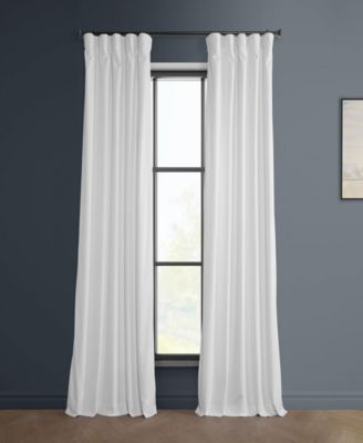 Heritage Plush Velvet Room Darkening Curtain