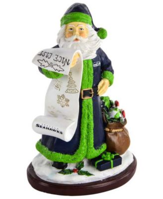 Memory Company - Seattle Seahawks Santa Figurine