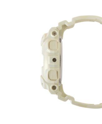 Baby G Women's White Resin Watch, 45.9mm