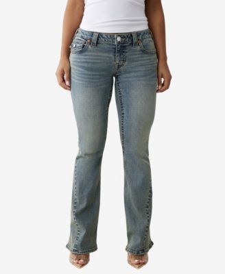Women's Joey Low Rise Flare Flap Jeans