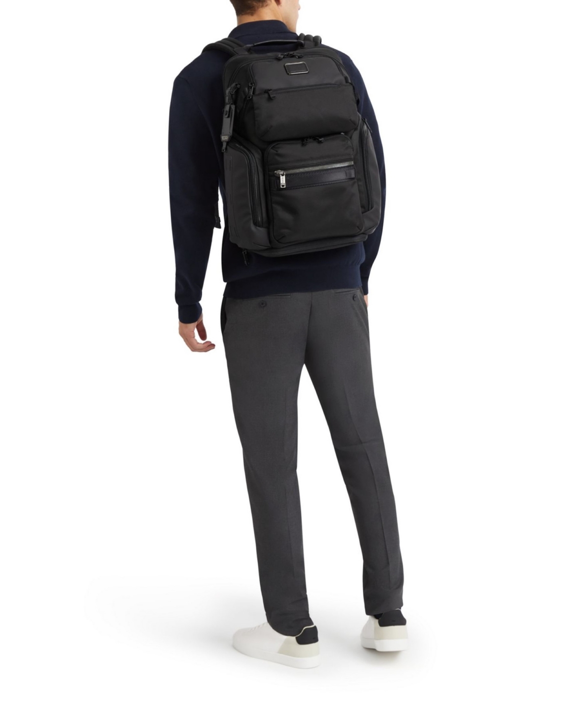 Tumi Alpha Bravo Nomadic Backpack In Black Onyx