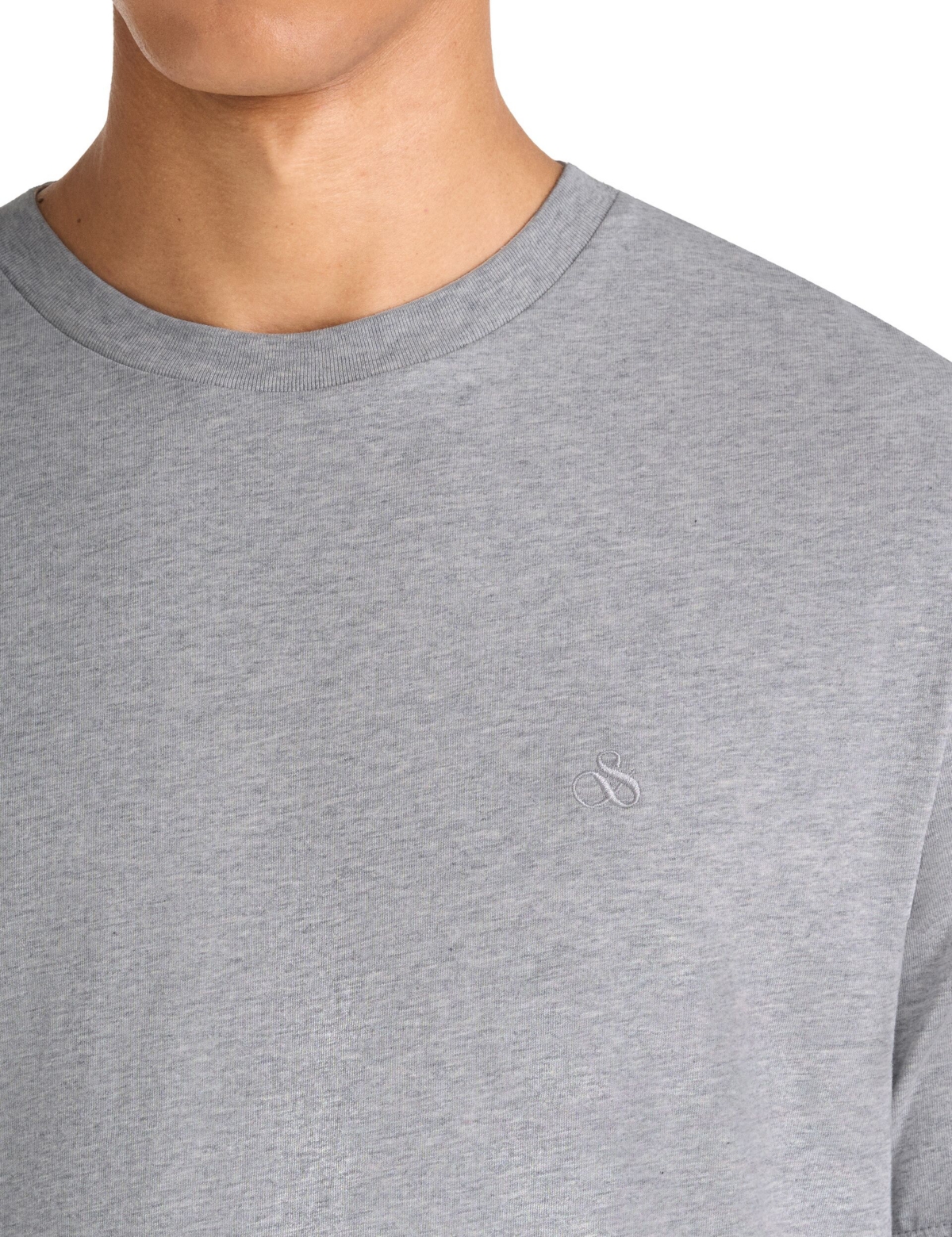 Scotch & Soda Men's Essential Logo T-shirt In Gray