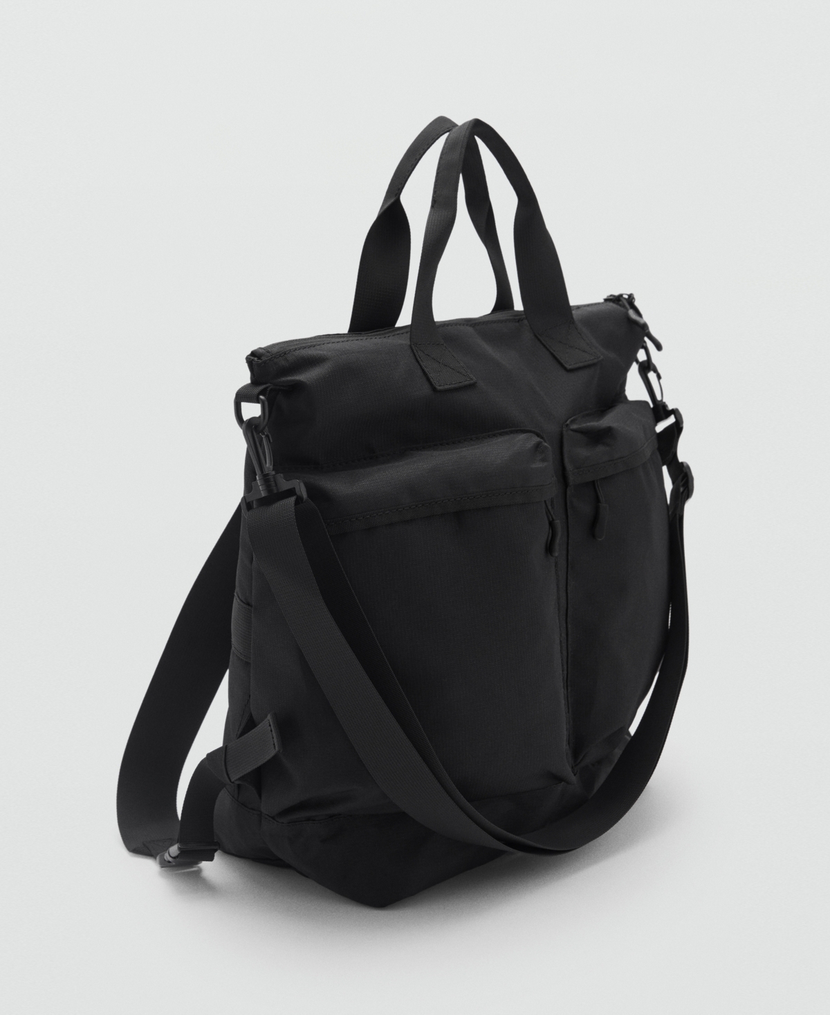 MANGO MEN'S POCKETS-DETAIL MULTIFUNCTIONAL BACKPACK 