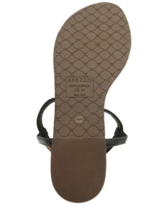 Women's Bristol Round Toe Flat Sandals