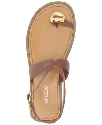 Women's Kendall Round Toe Flat Sandals