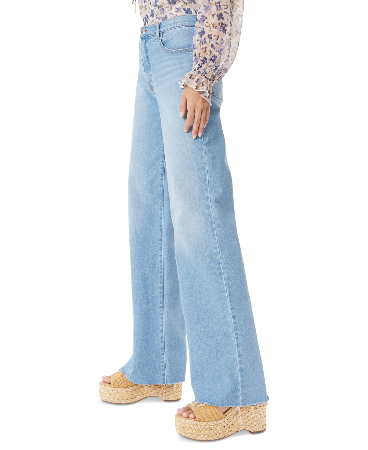 SAM EDELMAN WOMEN'S MID-RISE FLARE-LEG JEANS 
