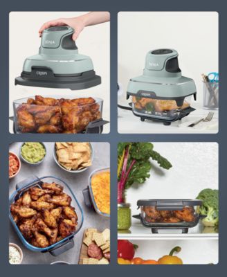 Crispi 4-in-1 Portable Glass Air Fryer Cooking System