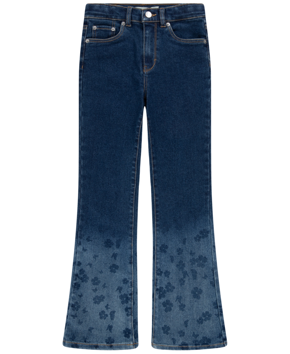 LEVI'S BIG GIRLS FADED ART FLARE JEANS 