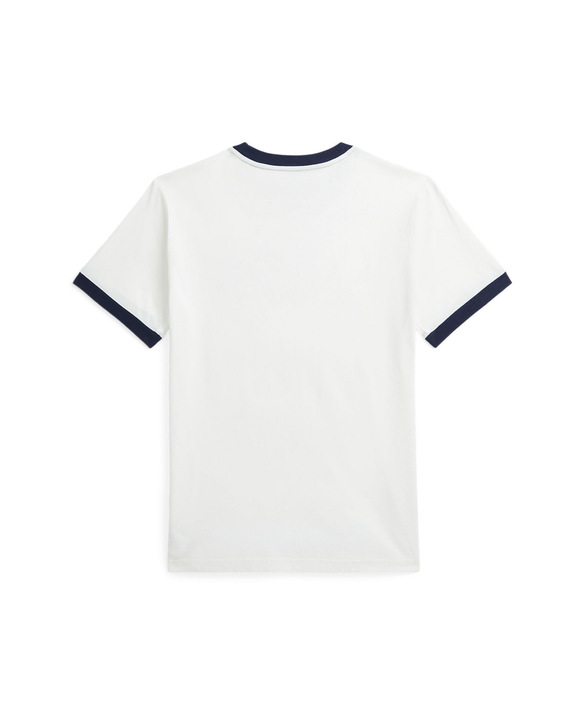Polo Ralph Lauren Little Boys Baseball Logo Cotton Jersey T-shirt In Paper White