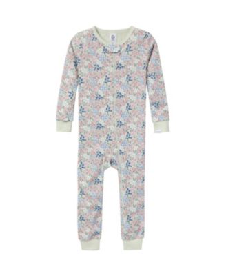 Baby Girls' Snug Fit Footless Pajamas, 3-Pack