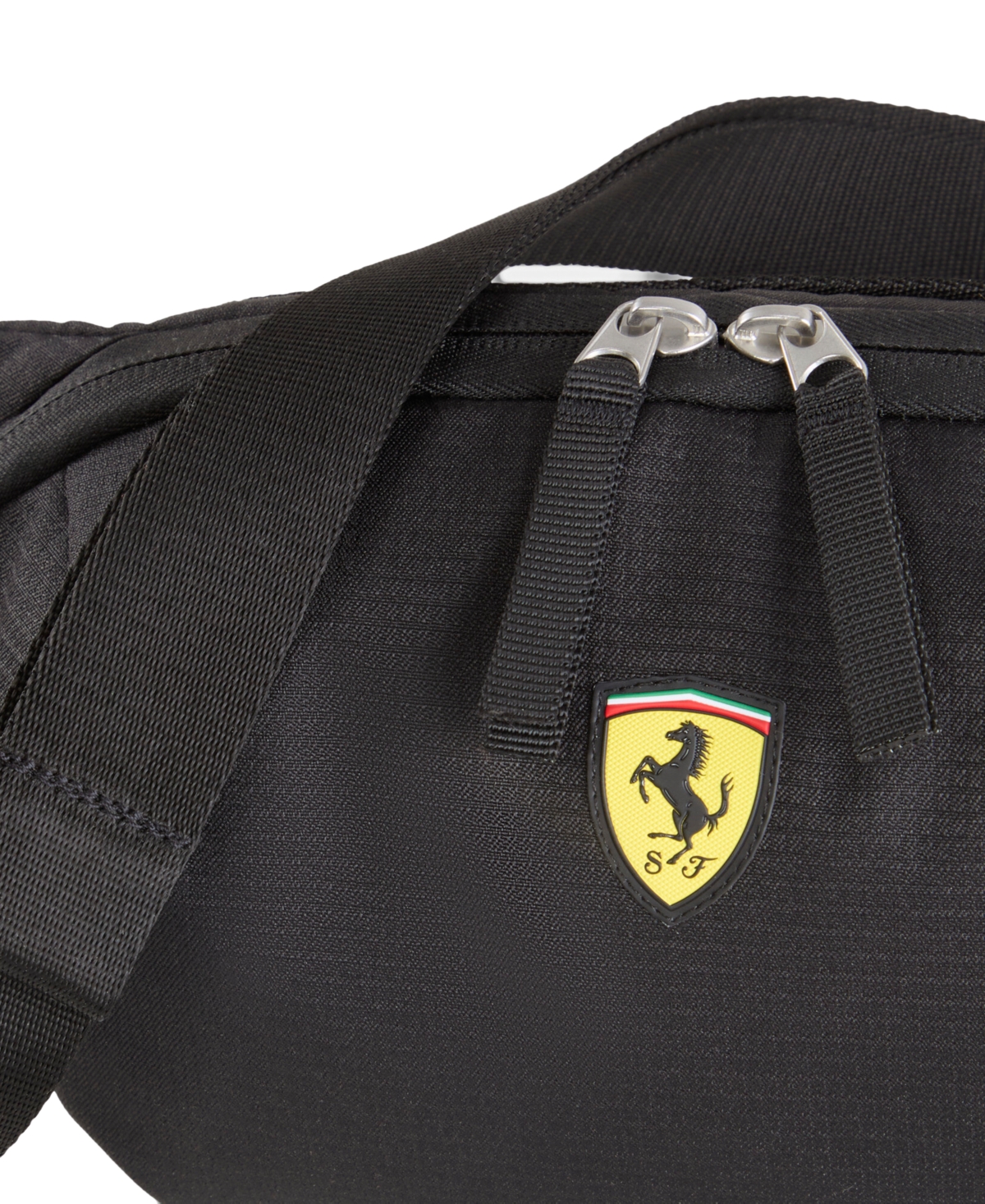 Puma X Ferrari Men's Logo Crossbody Bag In  Black