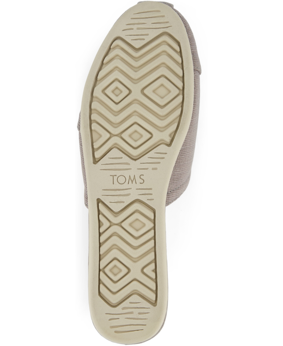 Shop Toms Women's Alpargata Espadrille Almond Toe Mules In Morning Dove Heritage Canvas