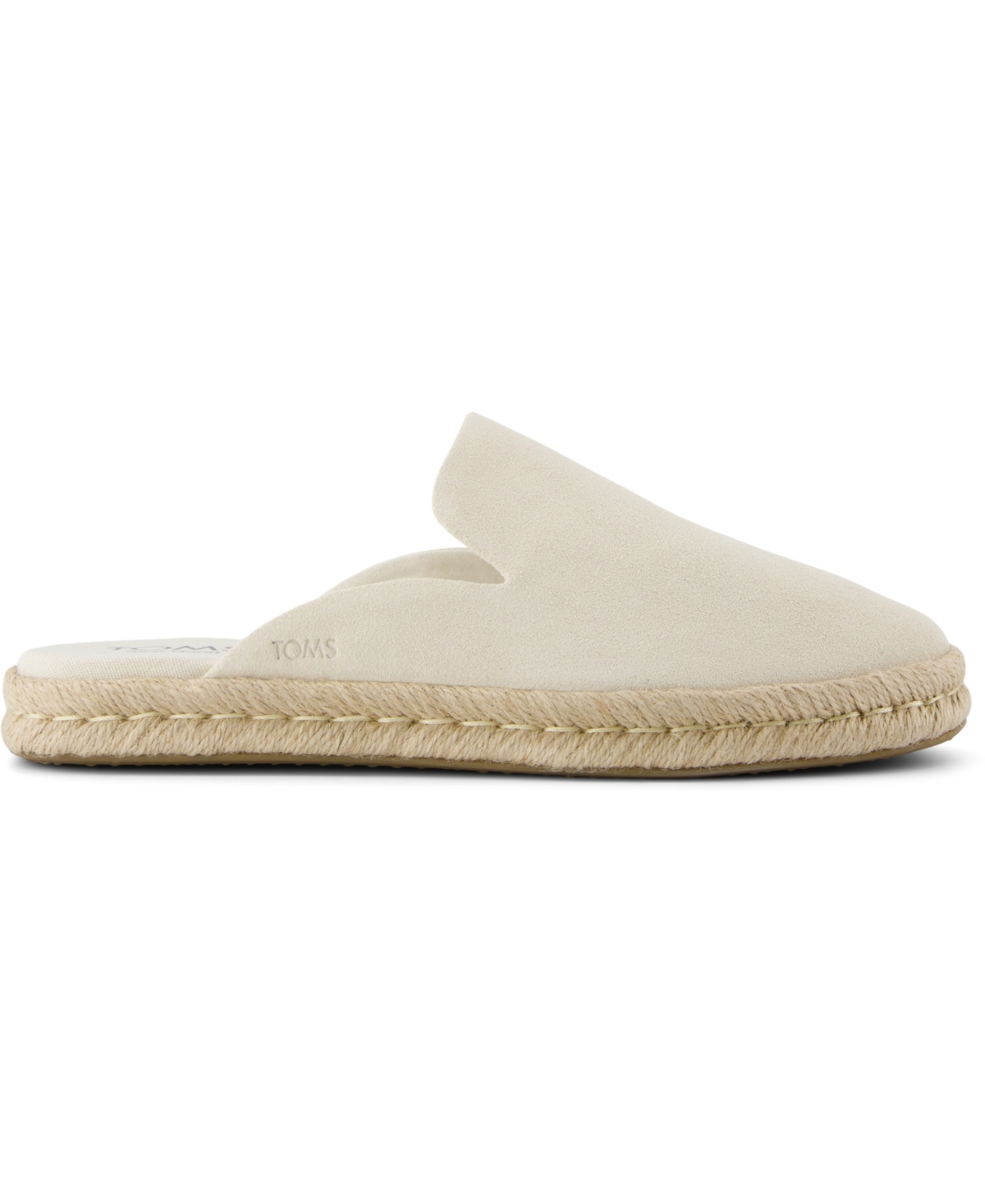 TOMS WOMEN'S SANTIAGO ESPADRILLE ROUND TOE MULES 