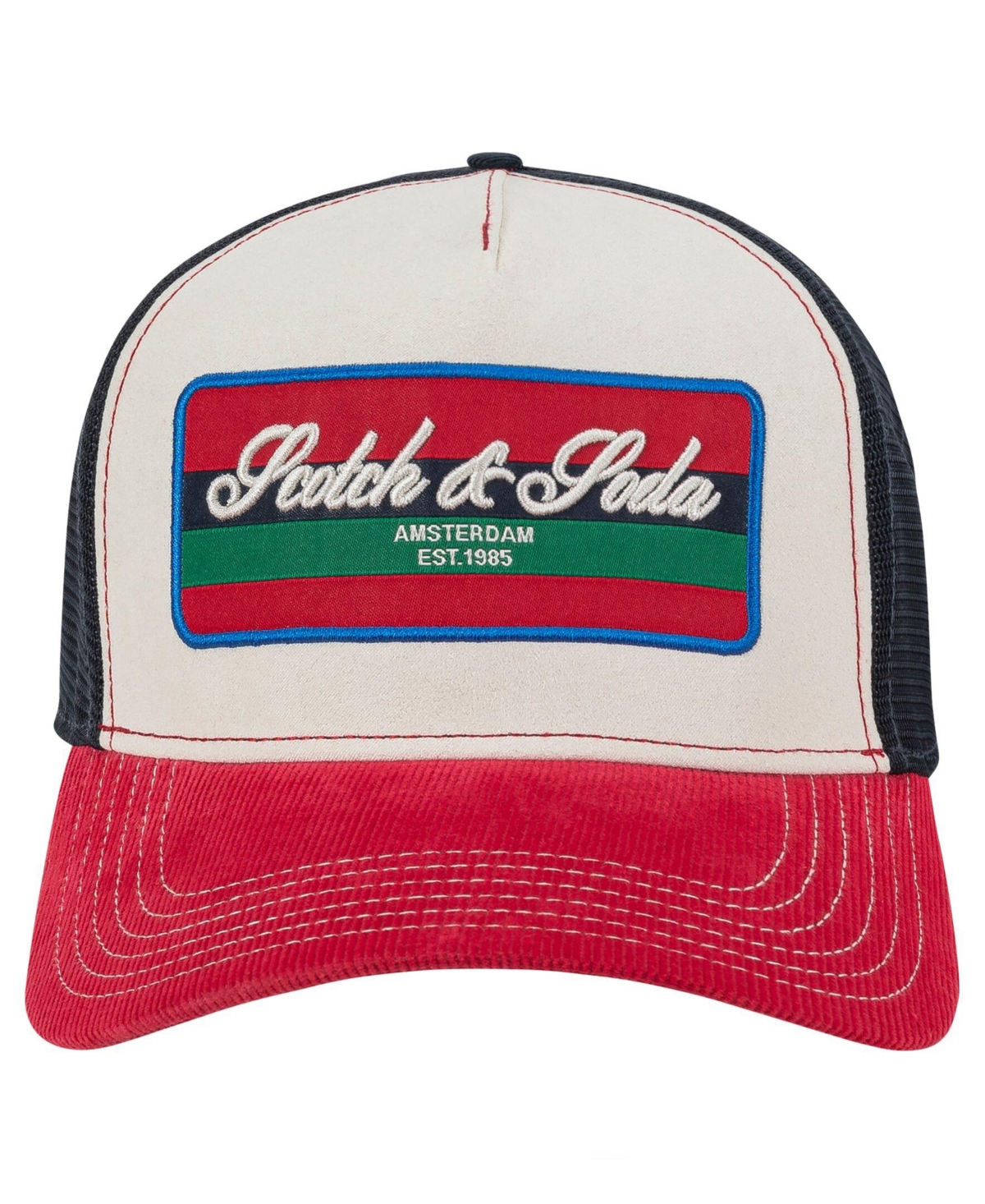 Men's Canyon Adjustable Trucker Cap - Red