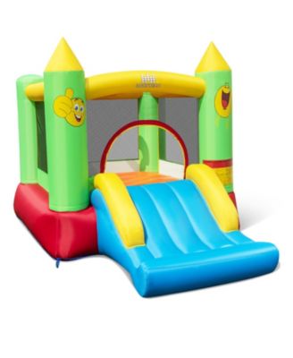 Inflatable Kids Bounce House with Slide Durable Blow-Up Bouncer