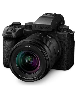LUMIX S5IIX Mirrorless Camera with LUMIX S 20-60mm f/3.5-5.6 Lens and LUMIX S 85mm f/1.8 Lens
