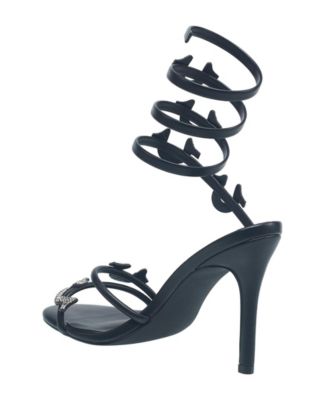 Tiana Spiral Ankle Wrap Heel