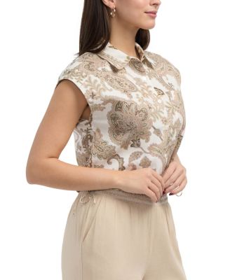 Women s Camp Shirt with Side Ties