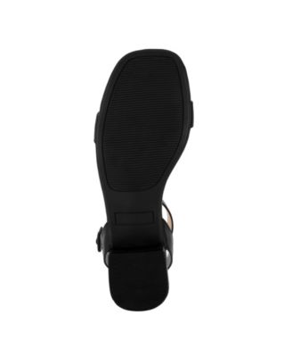 Women's Umpire Ankle Strap Block Heel Sandals