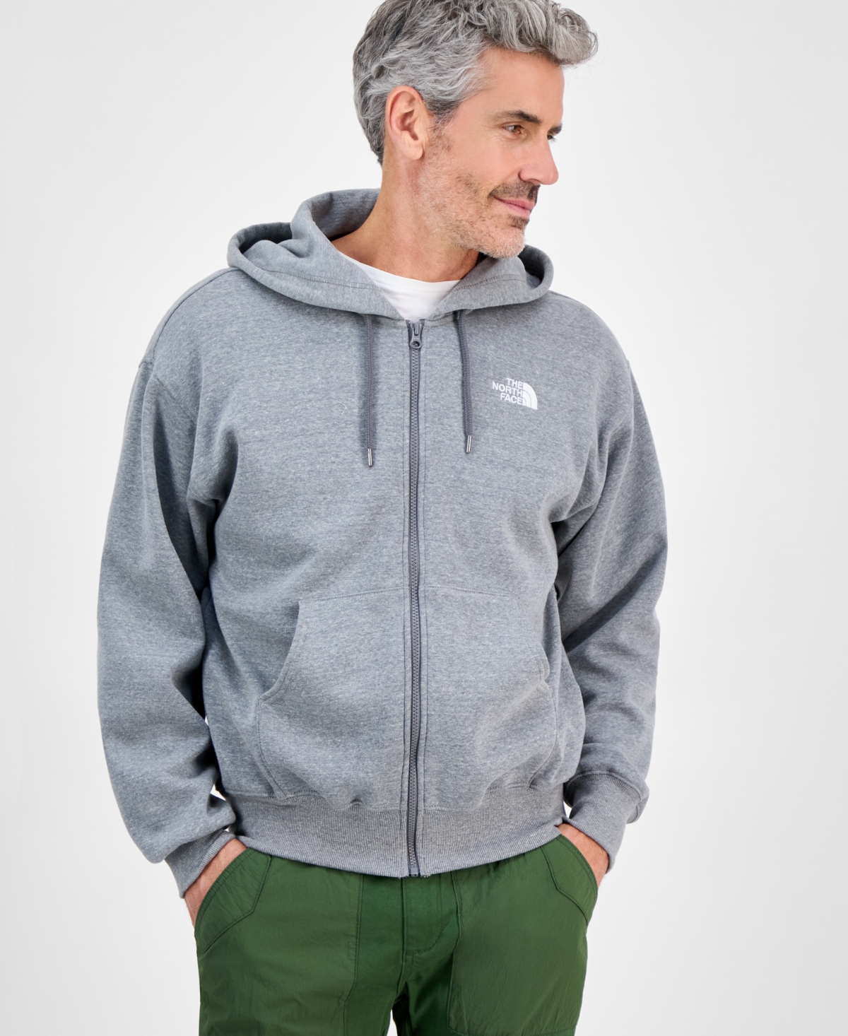 THE NORTH FACE MEN'S EVOLUTION FULL-ZIP LOGO HOODIE 