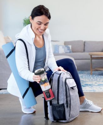 Blast™ 18oz. Portable Blender & Accessories – Metallic Red