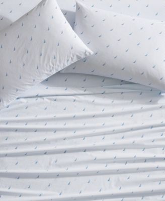 CLOSEOUT! Printed 200-Thread Count Cotton Percale 4-Pc. Sheet Set, Full
